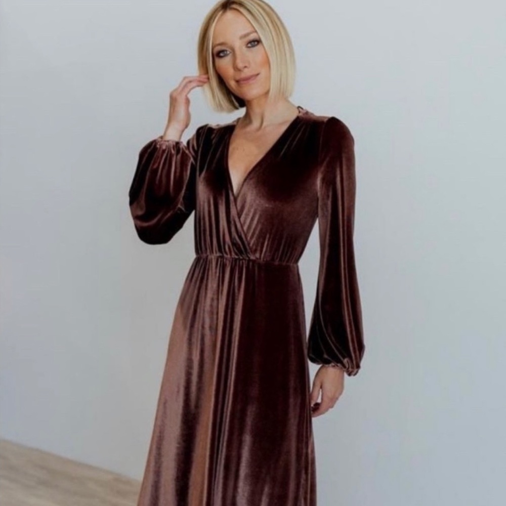 Baltic Born Dusty Plum Sadie Dress